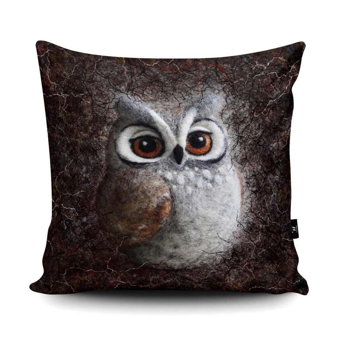 Horned Owl Cushion - The Lady Moth - Wraptious