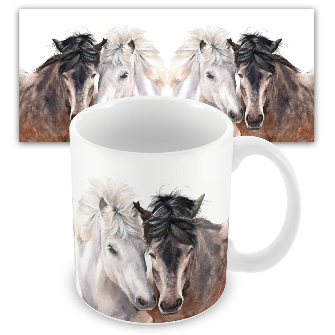 Horse Love Ceramic Mug - Marie Brown - Wraptious