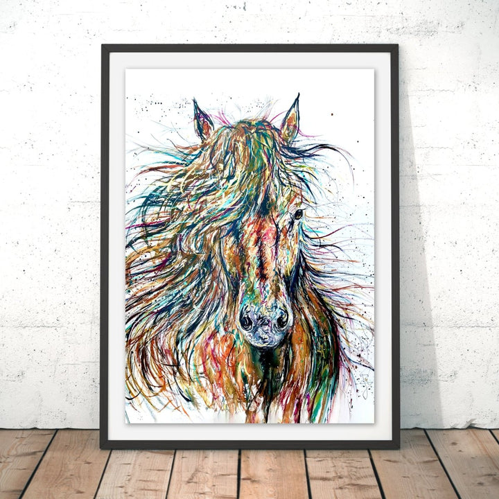 Horse Original Print - Emma Haines - Wraptious