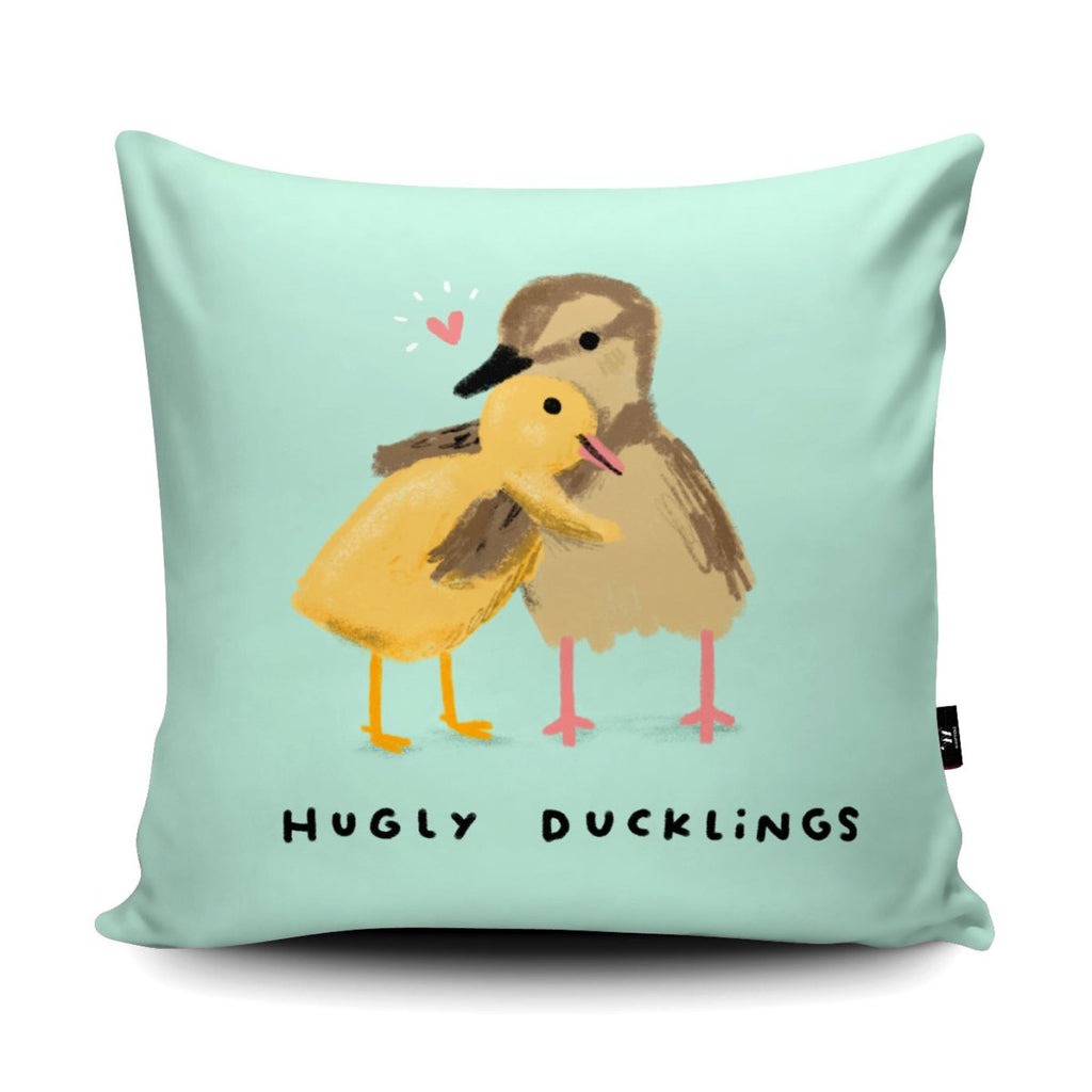 Hugly Ducklings Cushion - Sophie Corrigan - Wraptious