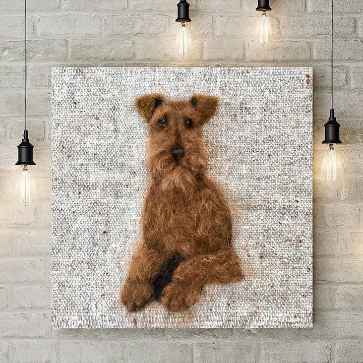 Irish Terrier Deluxe Canvas - Sharon Salt - Wraptious