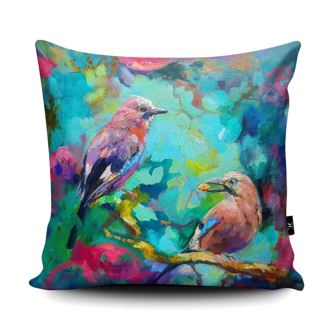 Jays Cushion - Sue Gardner - Wraptious