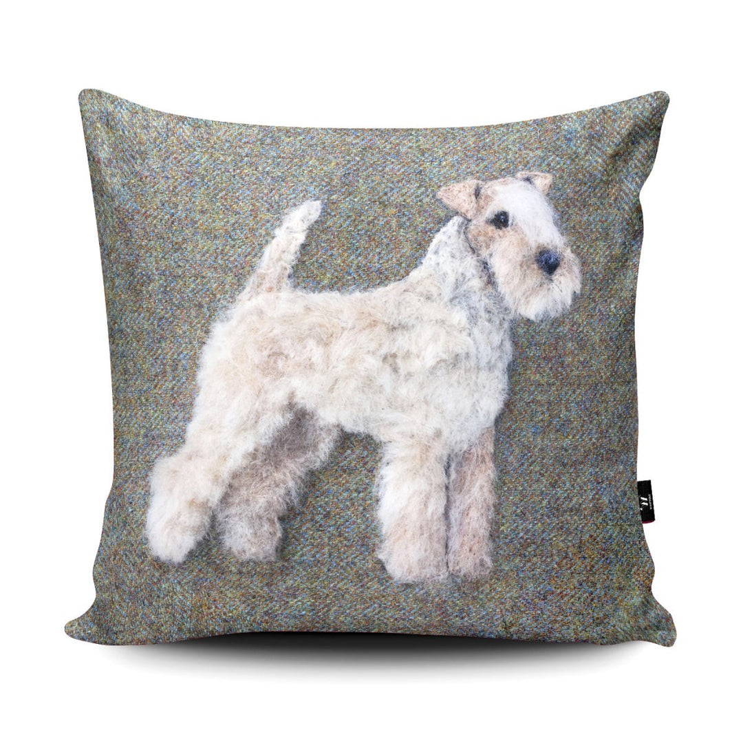 Lakeland Terrier Cushion - Sharon Salt - Wraptious
