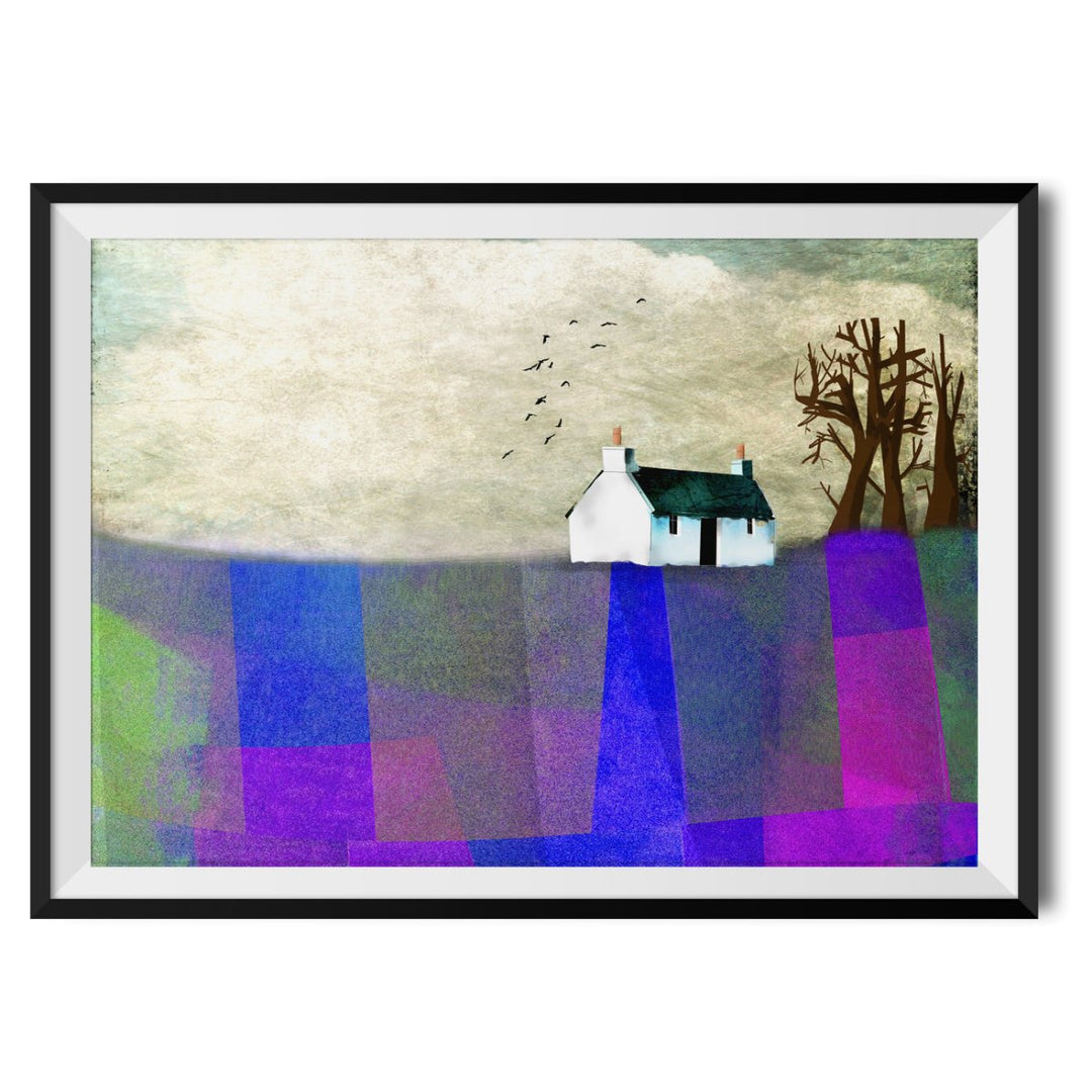 Lavender Moor Original Print - Rikki O'Neill - Wraptious