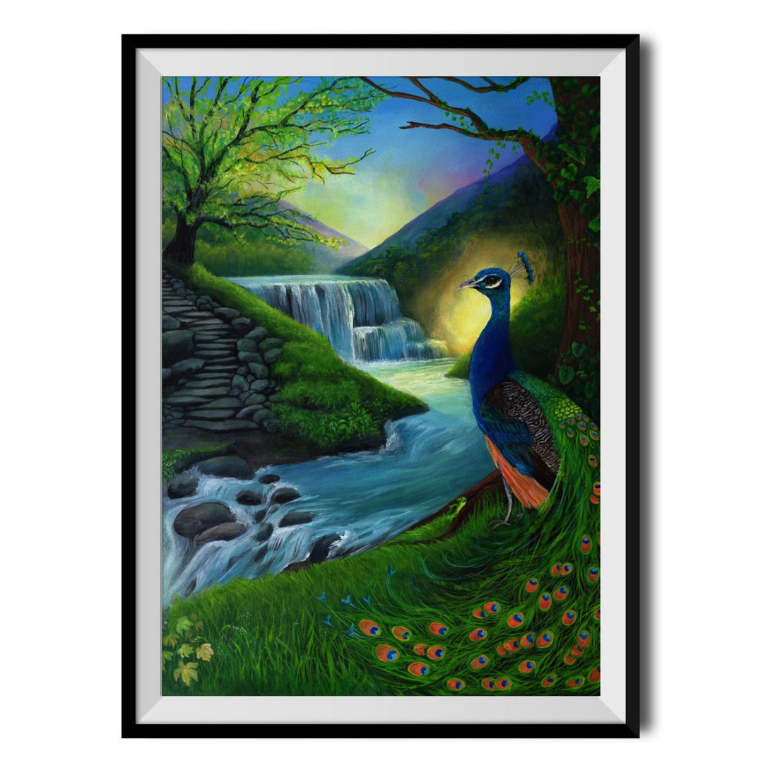 Let Me Take You There Original Print - River Peacock - Wraptious