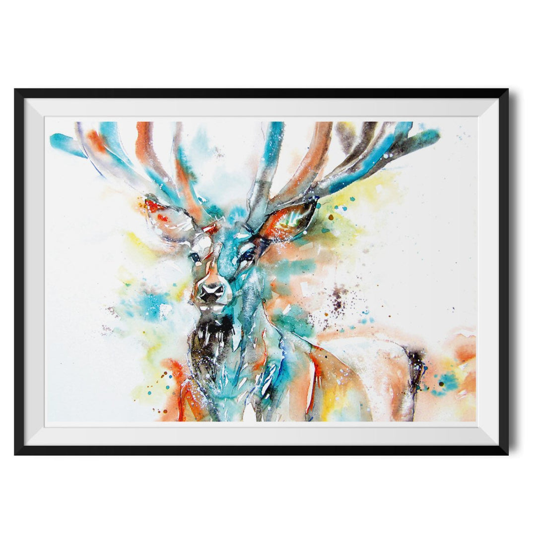 Monarch of the Glen Original Print - Liz Chaderton - Wraptious