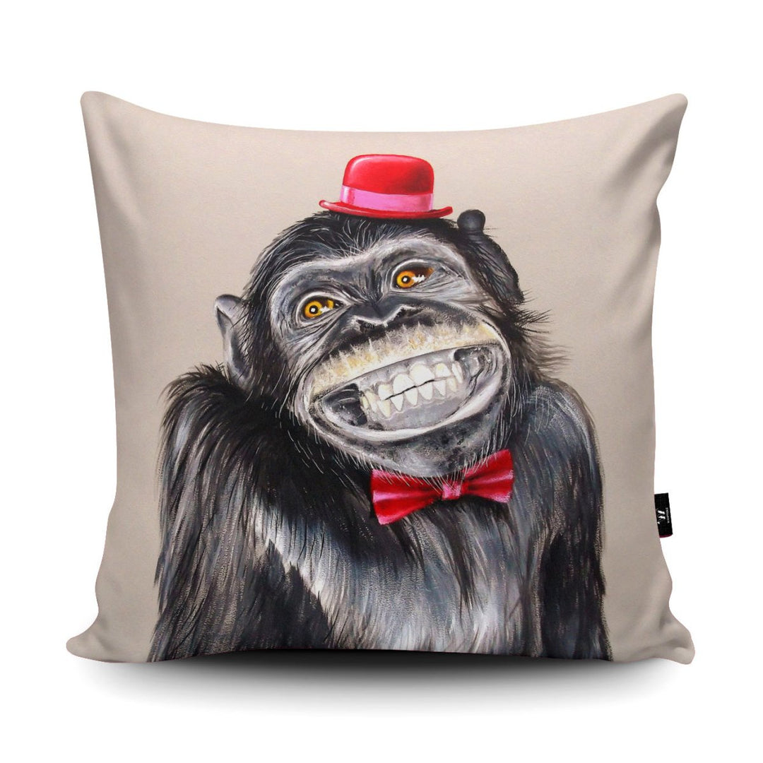 Monkey Business Cushion - Adam Barsby - Wraptious
