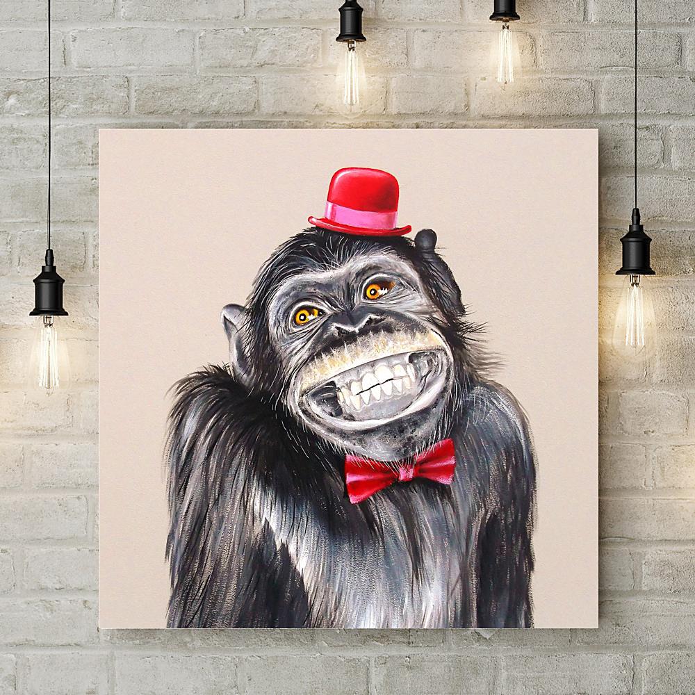 Monkey Business Deluxe Canvas - Adam Barsby - Wraptious