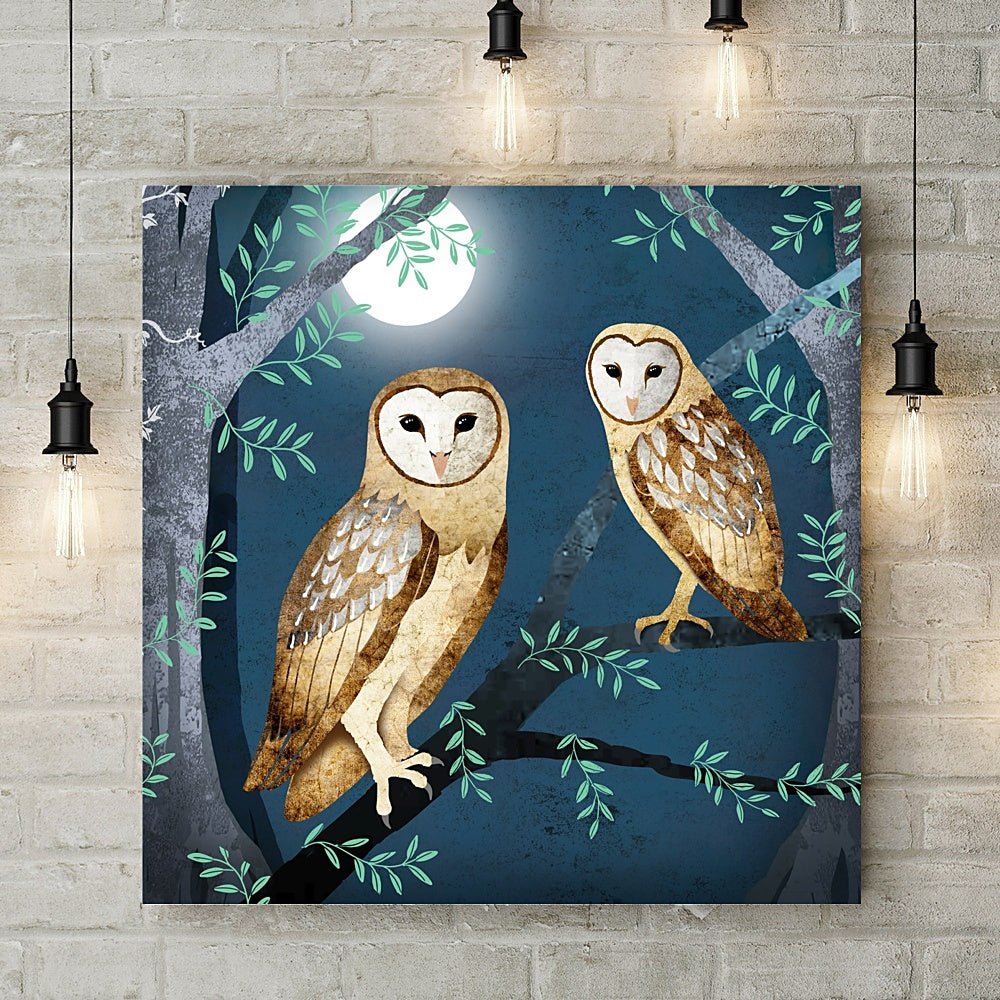 Owls Deluxe Canvas - Charlotte Anne - Wraptious