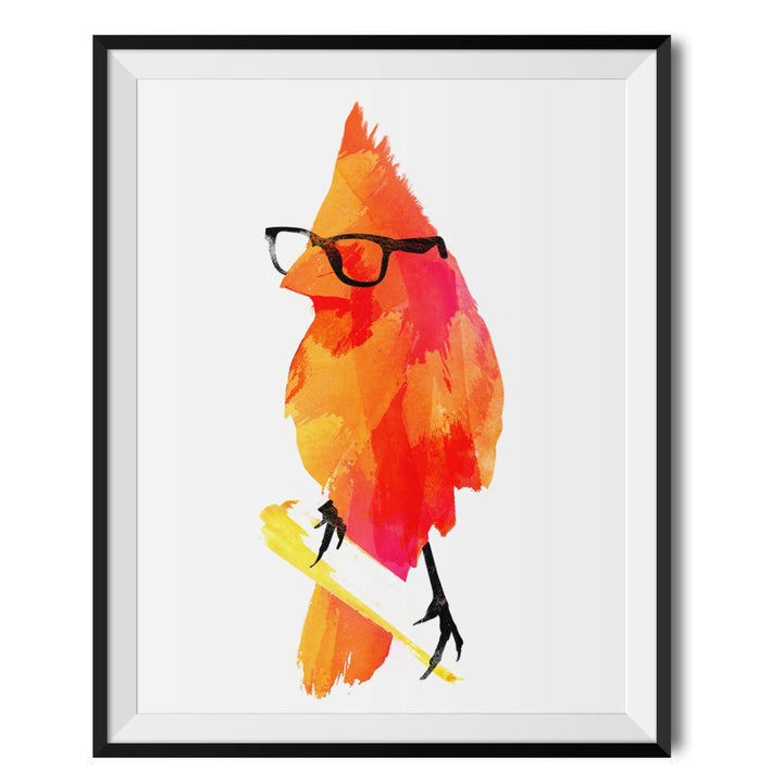 Punk Birdy Original Print - Robert Farkas - Wraptious