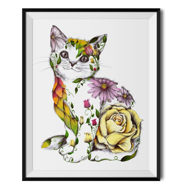 Rosie Original Print - Kat Baxter - Wraptious