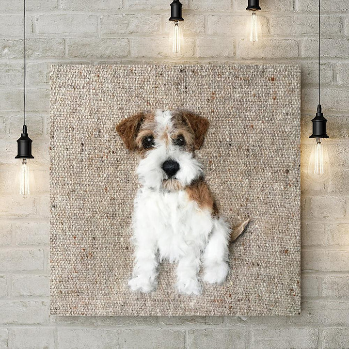 Rough Haired Jack Russell Deluxe Canvas - Sharon Salt - Wraptious