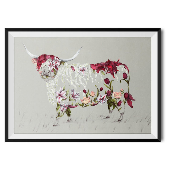 Rustic Bonnie Original Print - Kat Baxter - Wraptious