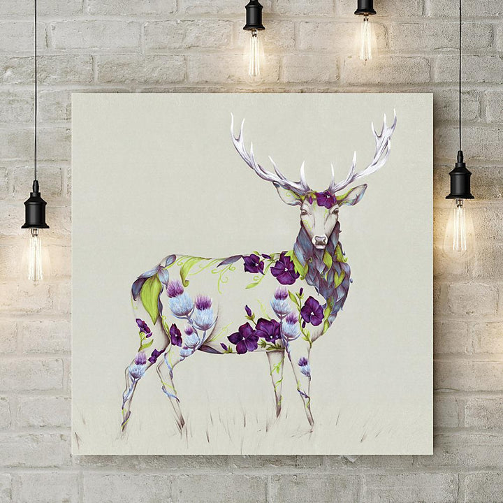Rustic Stag Deluxe Canvas - Kat Baxter - Wraptious