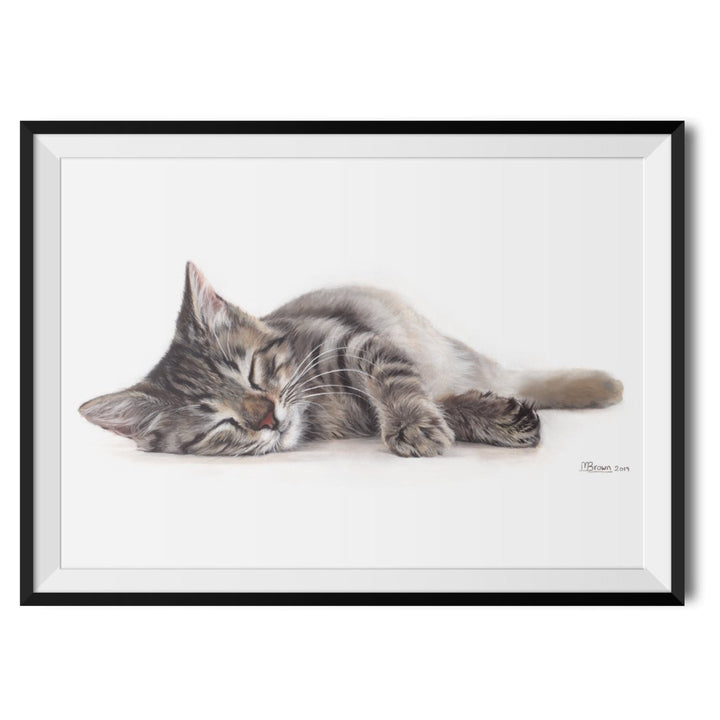 Sleeping Original Print - Marie Brown - Wraptious