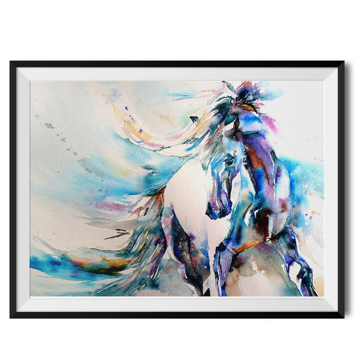 Spanish Horse Original Print - Liz Chaderton - Wraptious