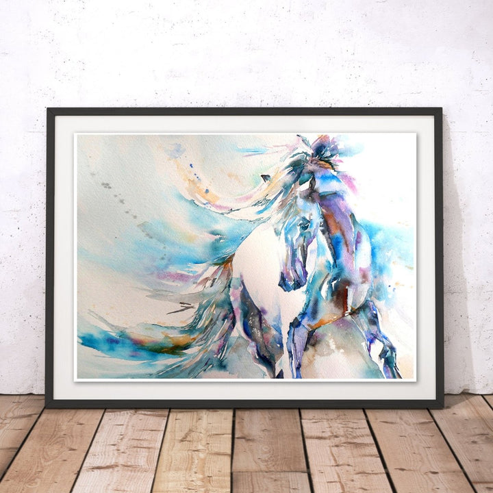 Spanish Horse Original Print - Liz Chaderton - Wraptious