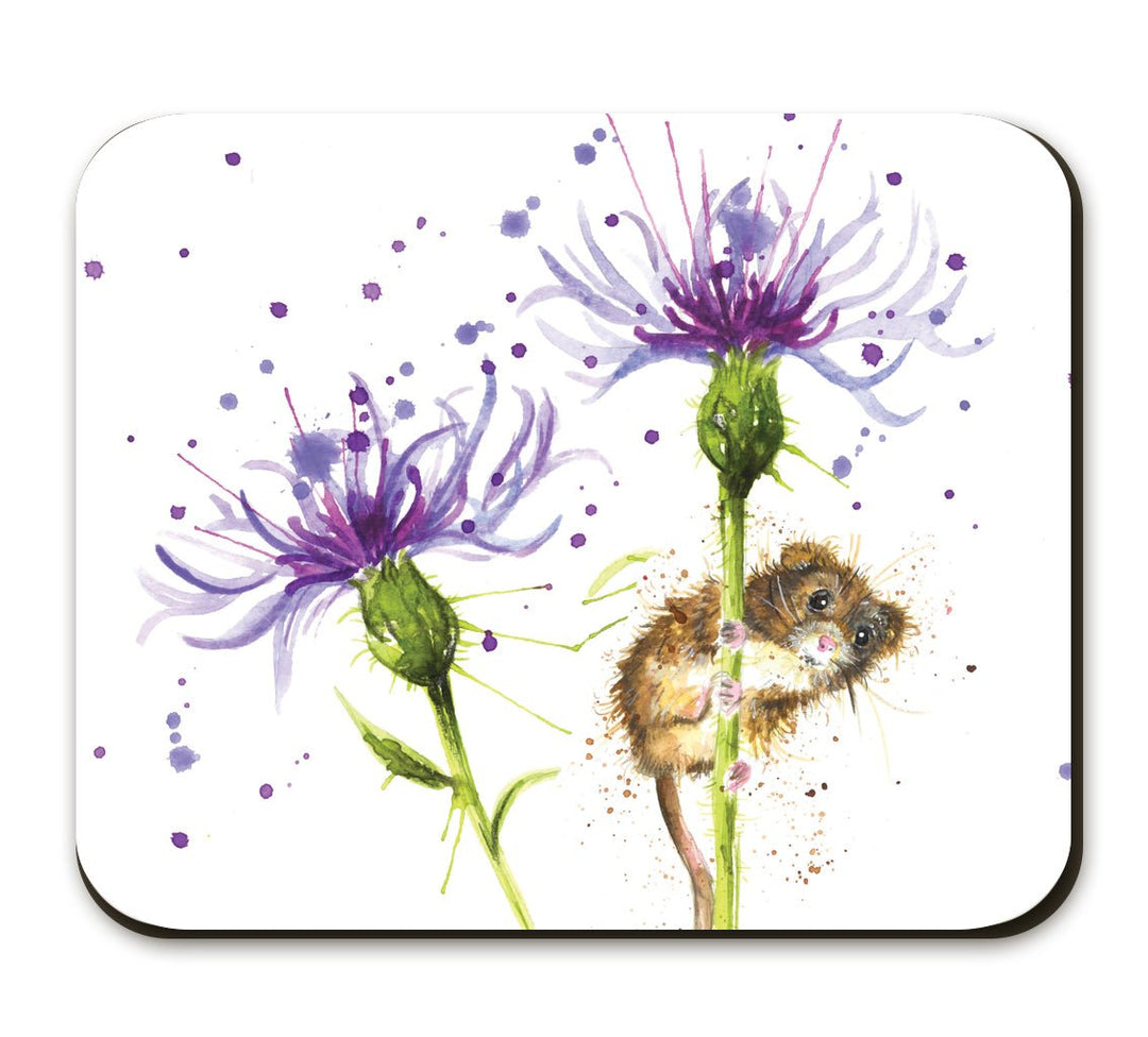 Splatter Cornflower Mouse Placemat - Katherine Williams - Wraptious