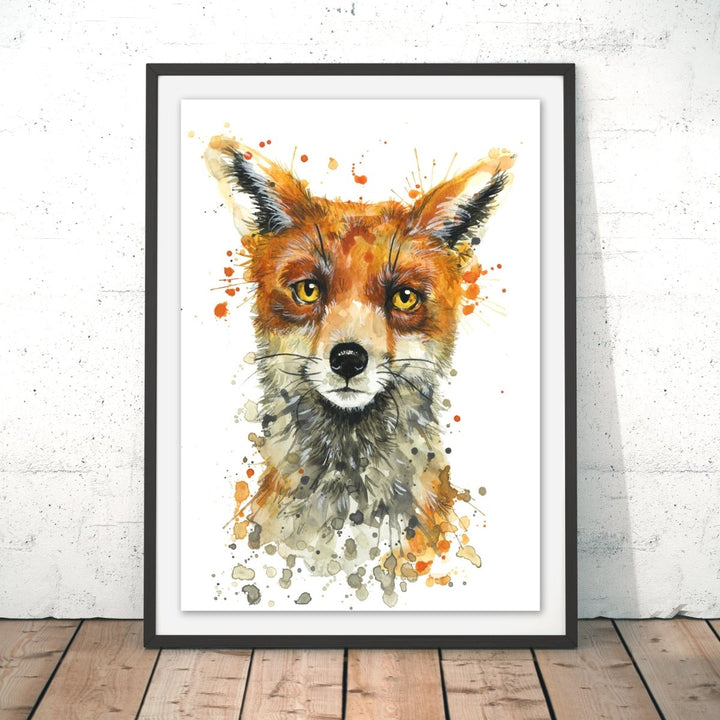 Splatter Ferdinand Original Print - Katherine Williams - Wraptious