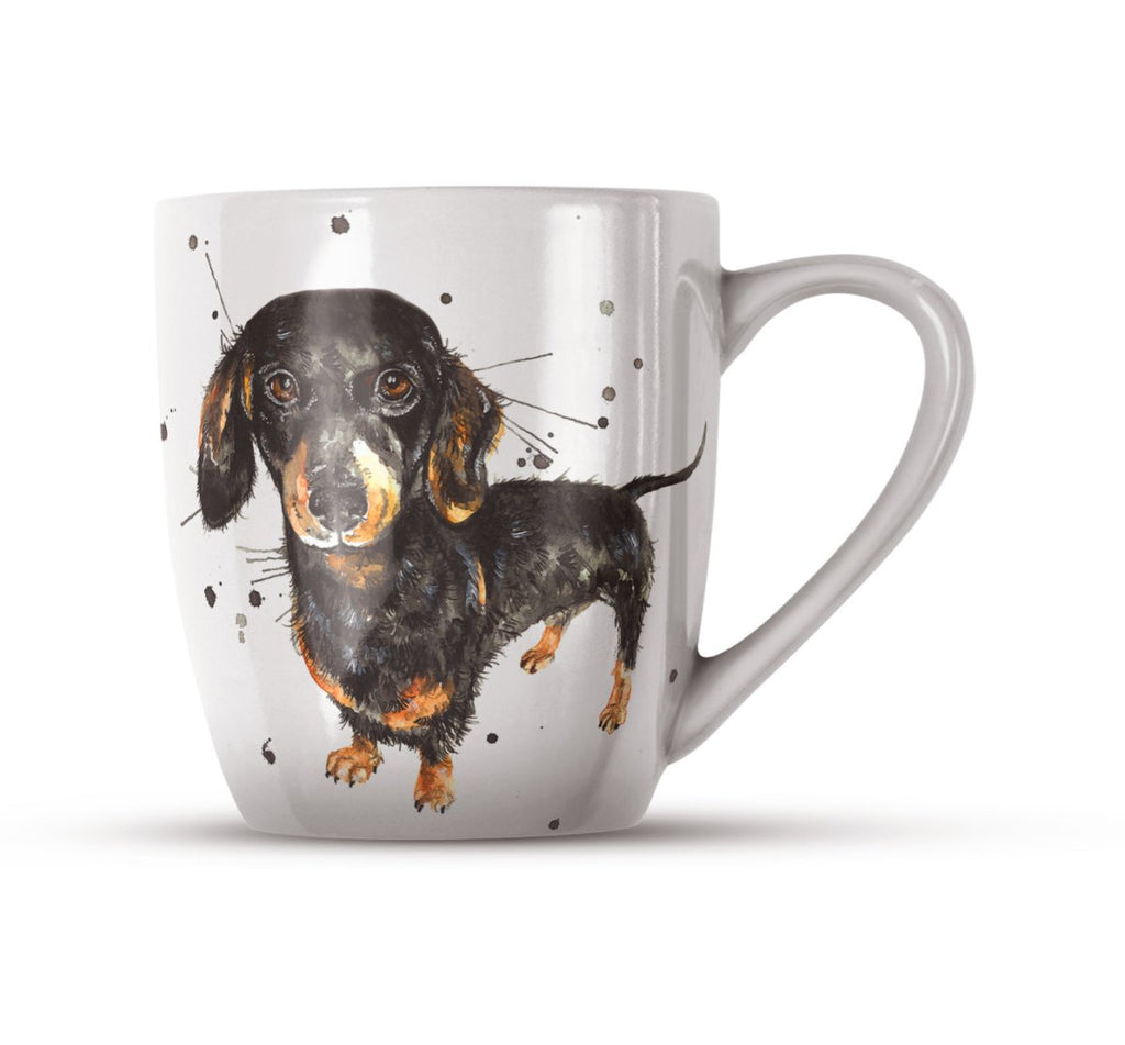 Splatter Sausage Bone China Mug - Katherine Williams - Wraptious