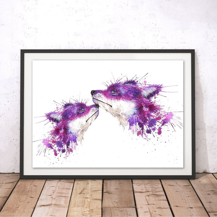 Splatter Sweet Kisses Original Print - Katherine Williams - Wraptious