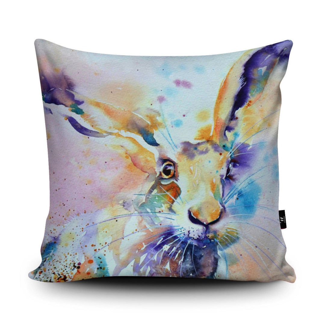 Spring Hare Cushion - Liz Chaderton - Wraptious