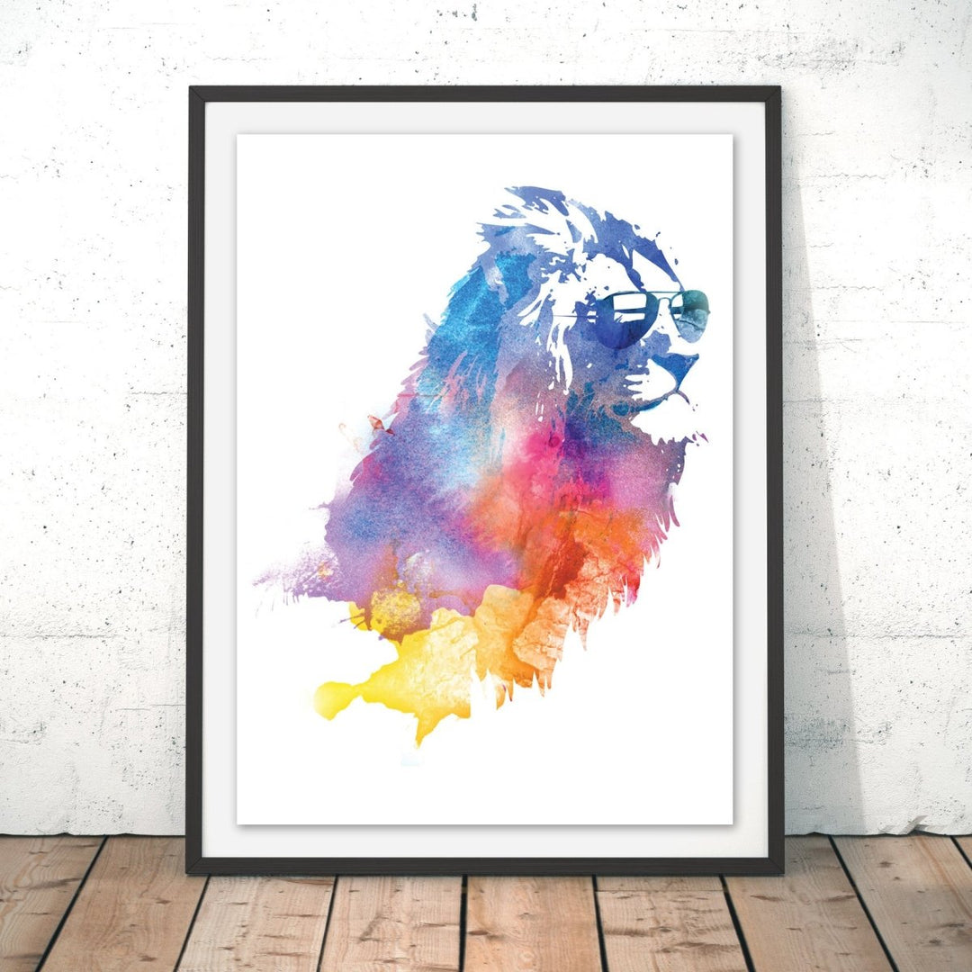 Sunny Leo Original Print - Robert Farkas - Wraptious