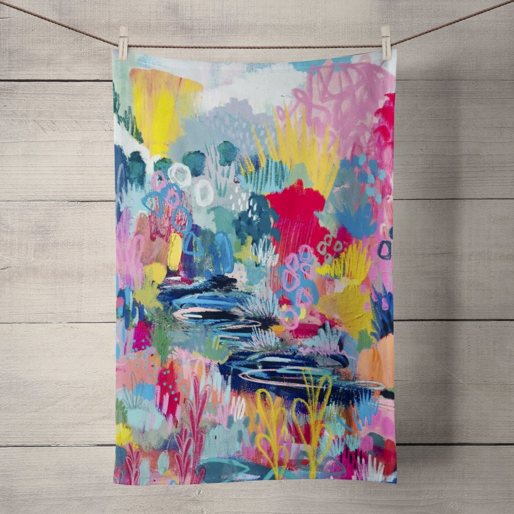 The Riverbed Tea Towel - Nade Simmons - Wraptious