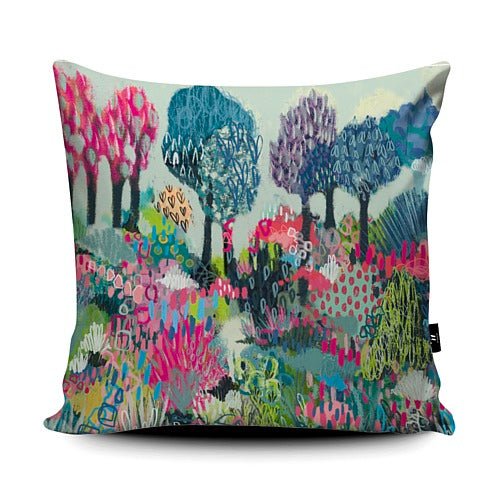 Trees After Rain Cushion - Nade Simmons - Wraptious