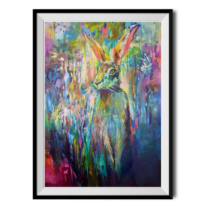 Woodland Hare Original Print - Sue Gardner - Wraptious